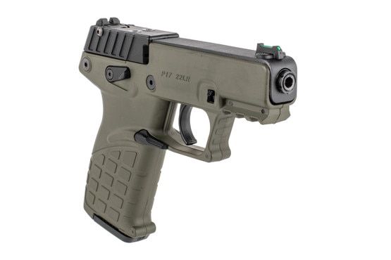 Kel-Tec p17 22lr 16 RD green 3.9in comes with a fiber optic sight